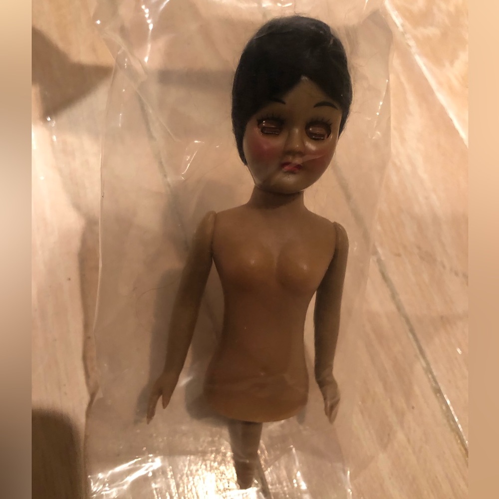 NIB Black craft cake pick dolls for decoration/cupcake/cakes
